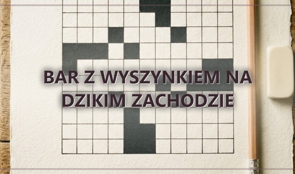 Bar z wyszynkiem na Dzikim Zachodzie