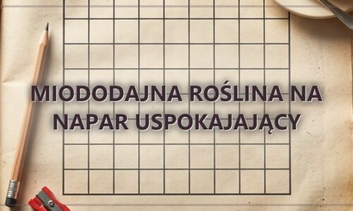 Miododajna roślina na napar uspokajający