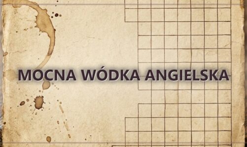 Mocna wódka angielska