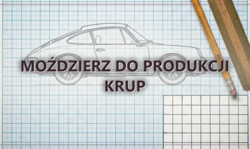 Moździerz do produkcji krup