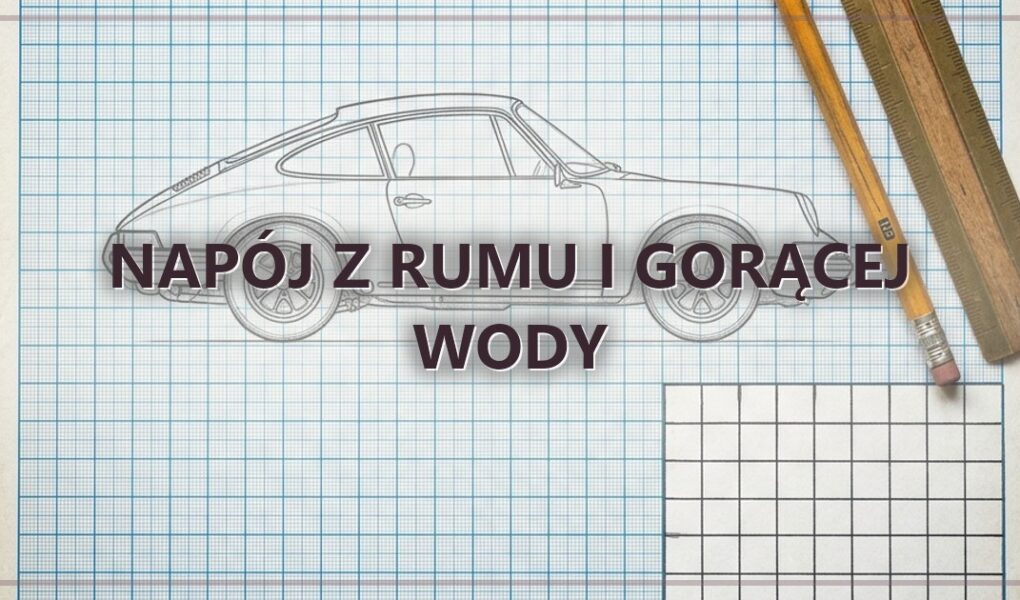 Napój z rumu i gorącej wody