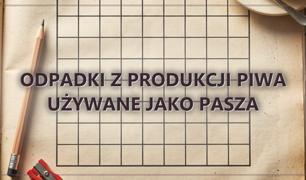 Odpadki z produkcji piwa używane jako pasza