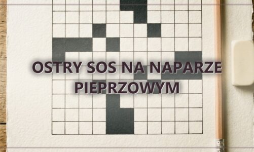 Ostry sos na naparze pieprzowym