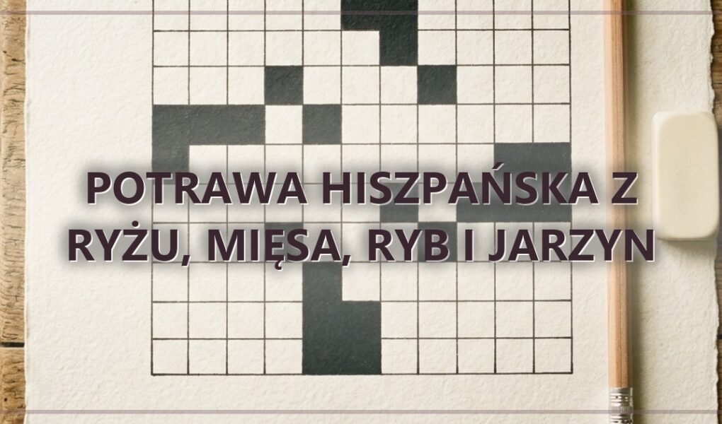 Potrawa hiszpańska z ryżu, mięsa, ryb i jarzyn