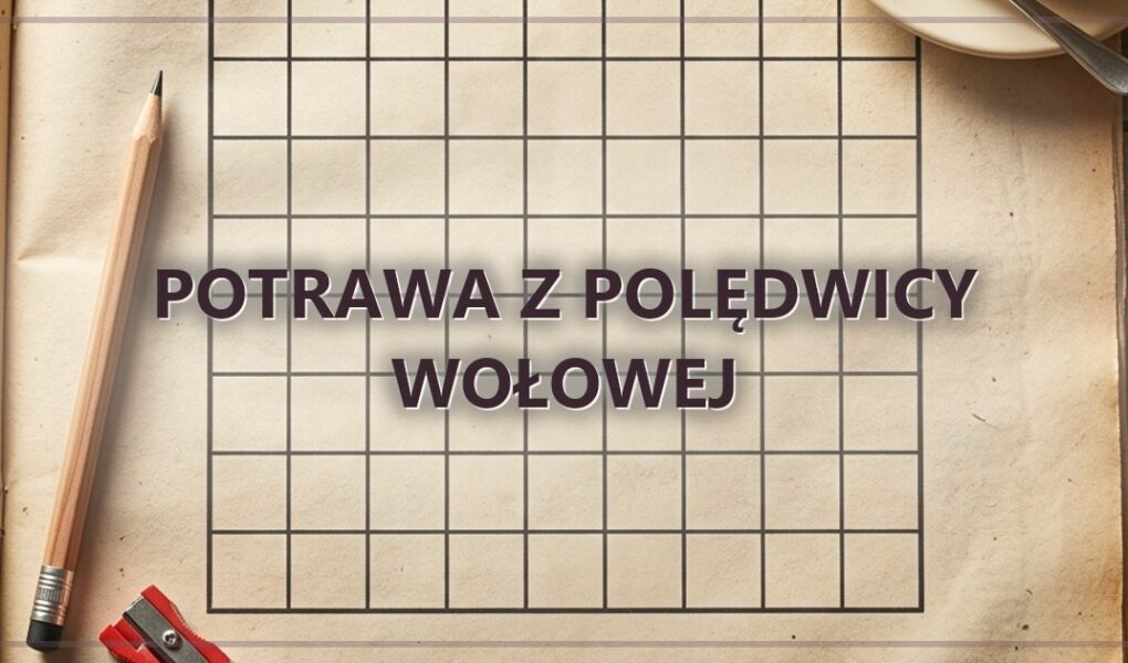 Potrawa z polędwicy wołowej