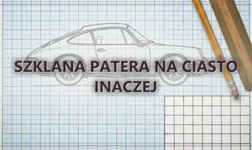 Szklana patera na ciasto inaczej