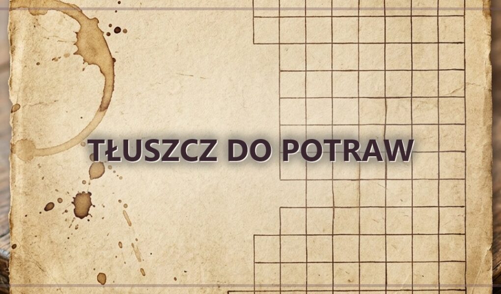 Tłuszcz do potraw