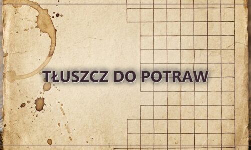 Tłuszcz do potraw