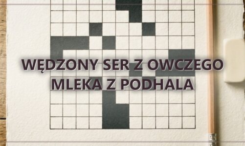 Wędzony ser z owczego mleka z Podhala