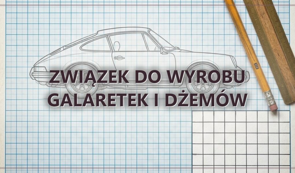 Związek do wyrobu galaretek i dżemów