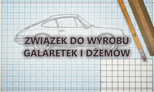 Związek do wyrobu galaretek i dżemów